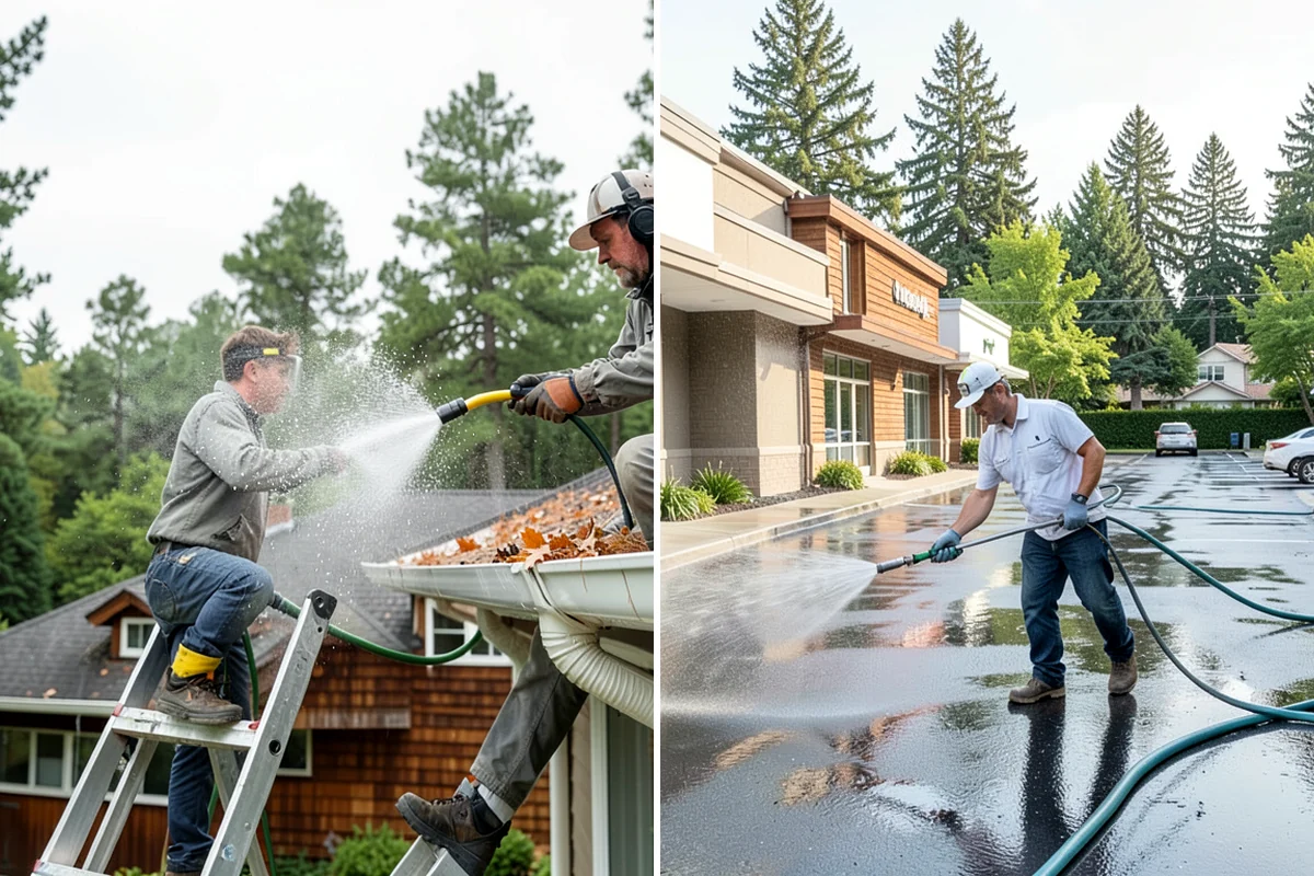 Soft Roof Washing in Pacific, King County, WA - Confirm the roof can be safely walked or accessed from ladders