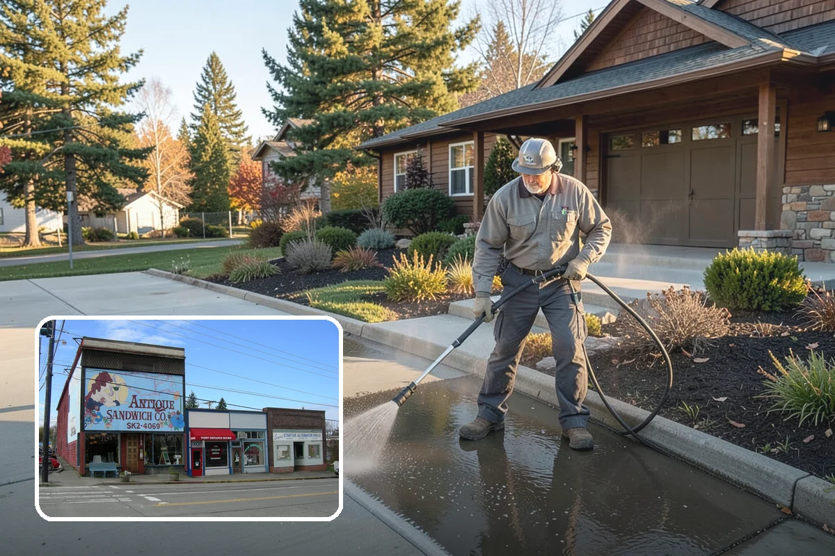Soft Roof Washing in Ruston, Pierce County, WA - Preserves shingle granules and manufacturer warranty coverage