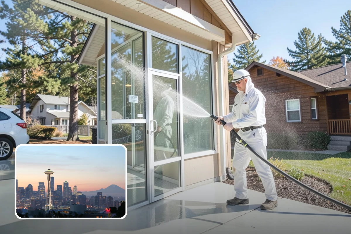 Soft Roof Washing in Seattle, King County, WA - Preserves shingle granules and manufacturer warranty coverage