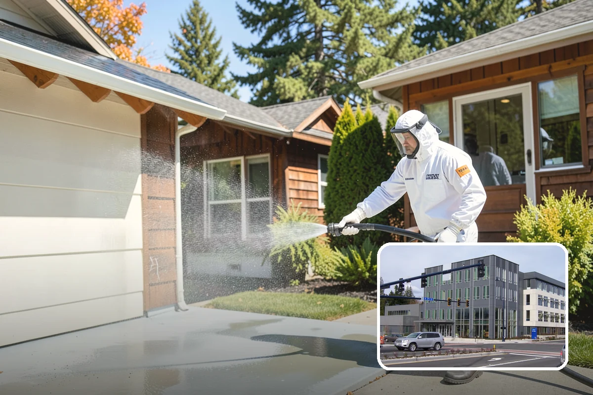 Soft Roof Washing in Shoreline, King County, WA - Preserves shingle granules and manufacturer warranty coverage