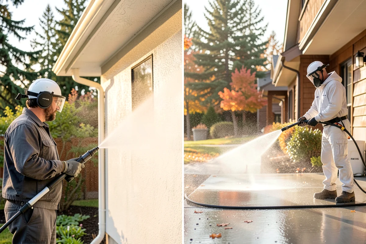 Soft Roof Washing in Shoreline, King County, WA - Confirm the roof can be safely walked or accessed from ladders
