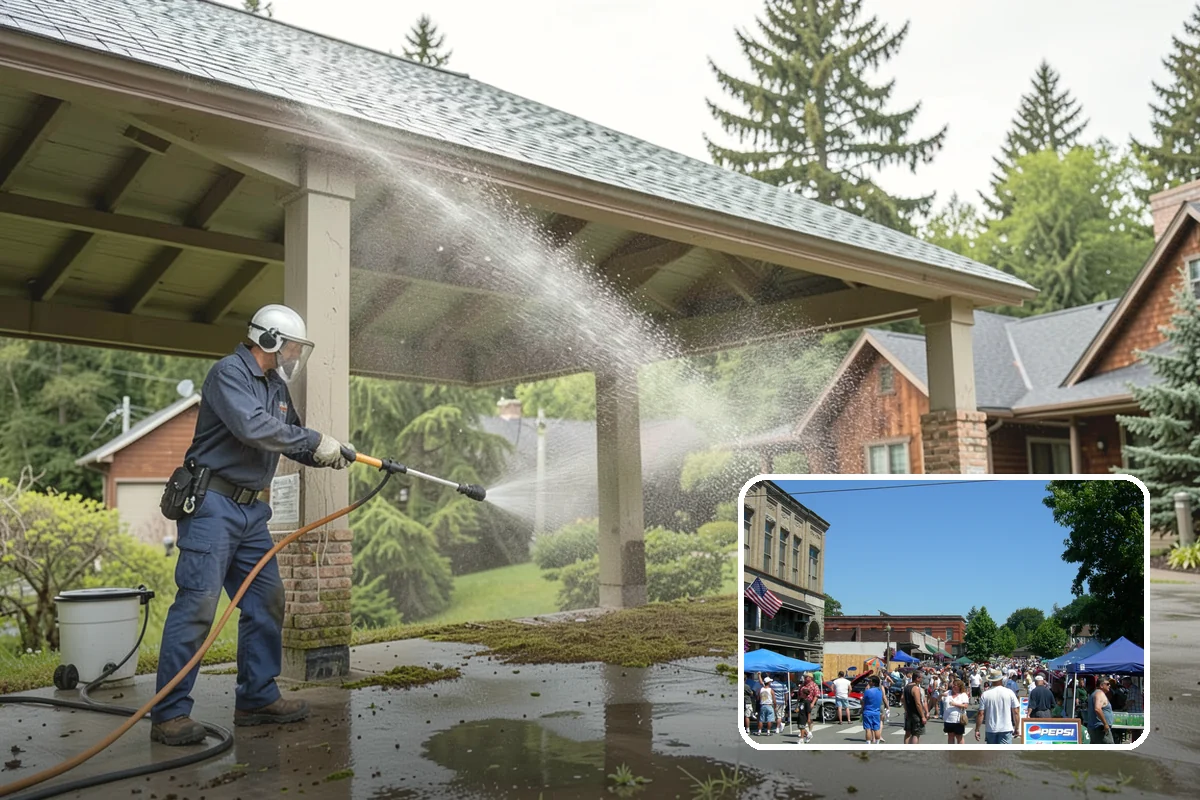Soft Roof Washing in Snohomish, Snohomish County, WA - Preserves shingle granules and manufacturer warranty coverage