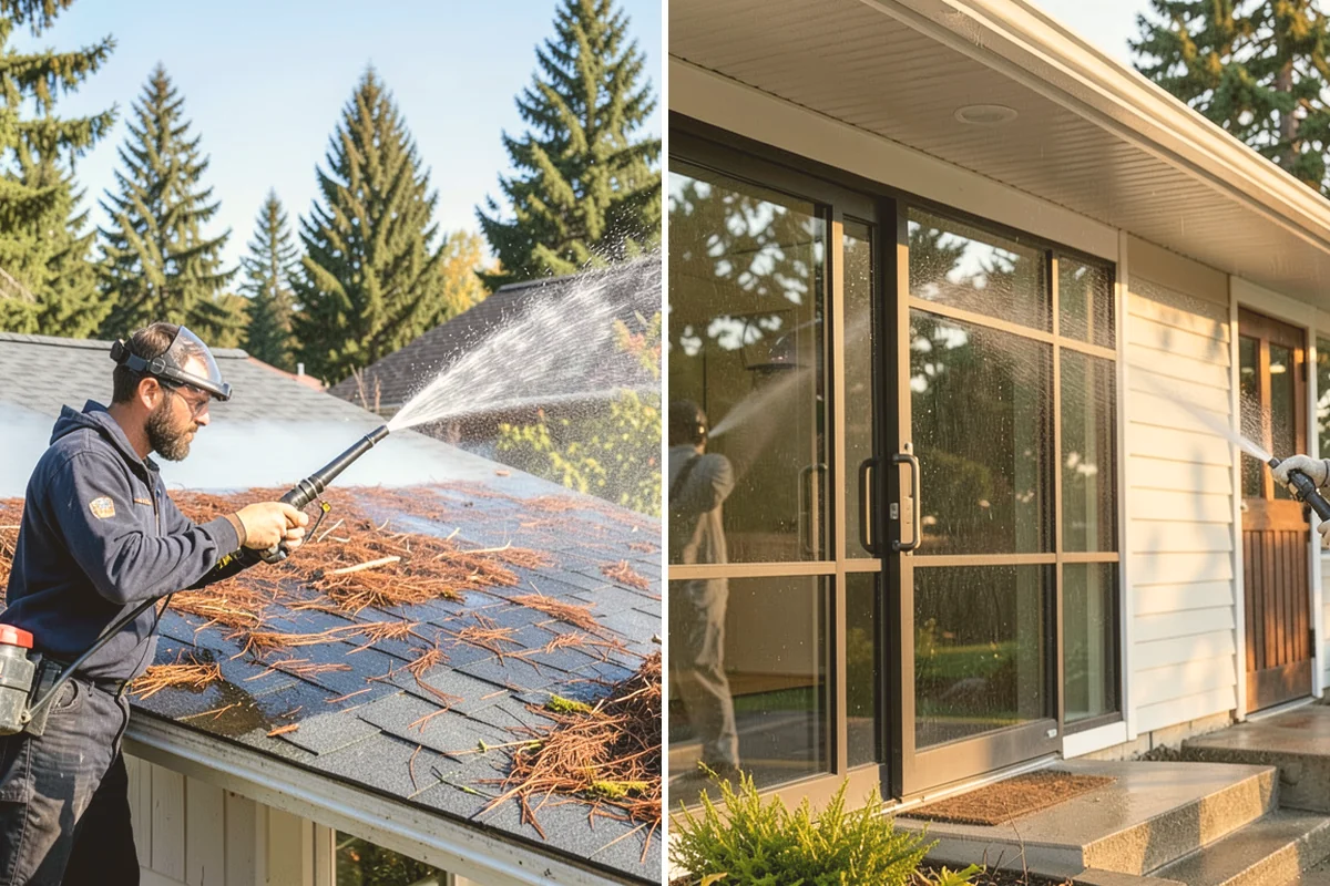Soft Roof Washing in Stanwood, Snohomish County, WA - Confirm the roof can be safely walked or accessed from ladders