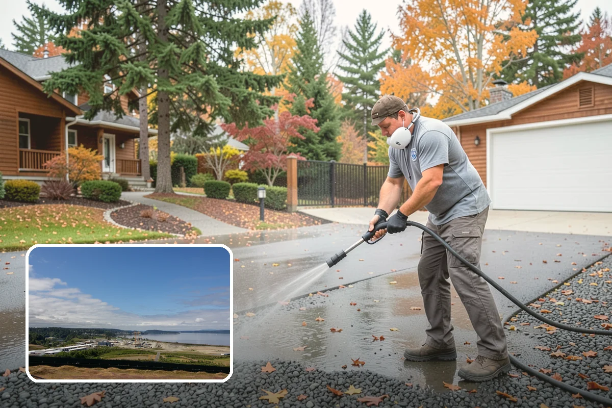 Soft Roof Washing in University Place, Pierce County, WA - Preserves shingle granules and manufacturer warranty coverage