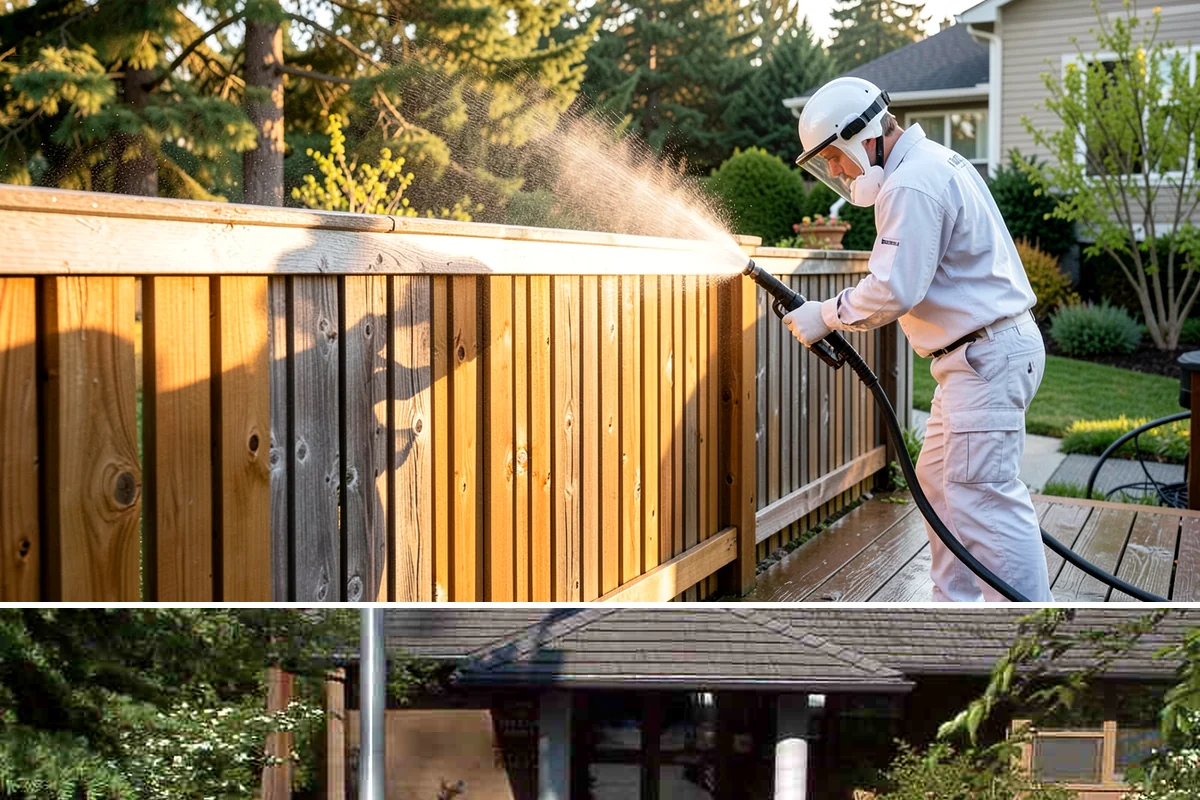 Soft Roof Washing in Yarrow Point, King County, WA - Dry, mild days in summer give the soft wash solution ideal conditions to break down growth completely.