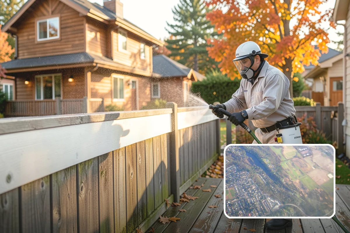 Soft Washing in Algona, King County, WA - Cleans without the surface damage high pressure can cause