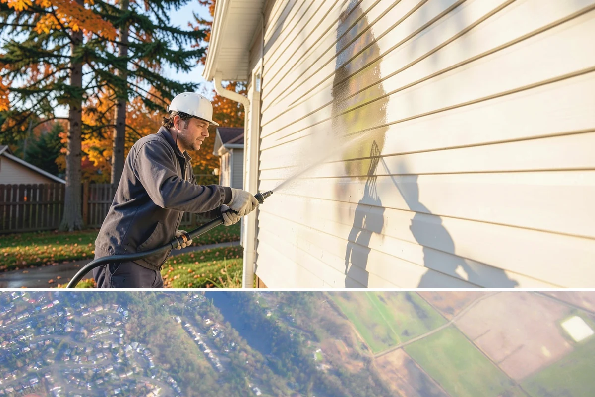 Soft Washing in Algona, King County, WA - Effective through most of the year in Washington, though the damp spring and fall growing seasons are when soft washing pays off...