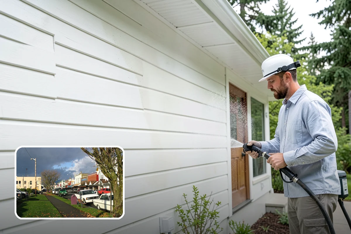 Soft Washing in Arlington, Snohomish County, WA - Cleans without the surface damage high pressure can cause