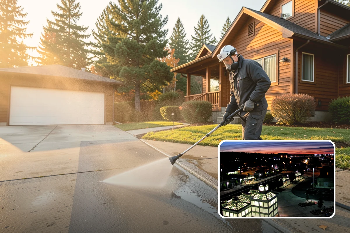 Soft Washing in Auburn, King County, WA - Cleans without the surface damage high pressure can cause