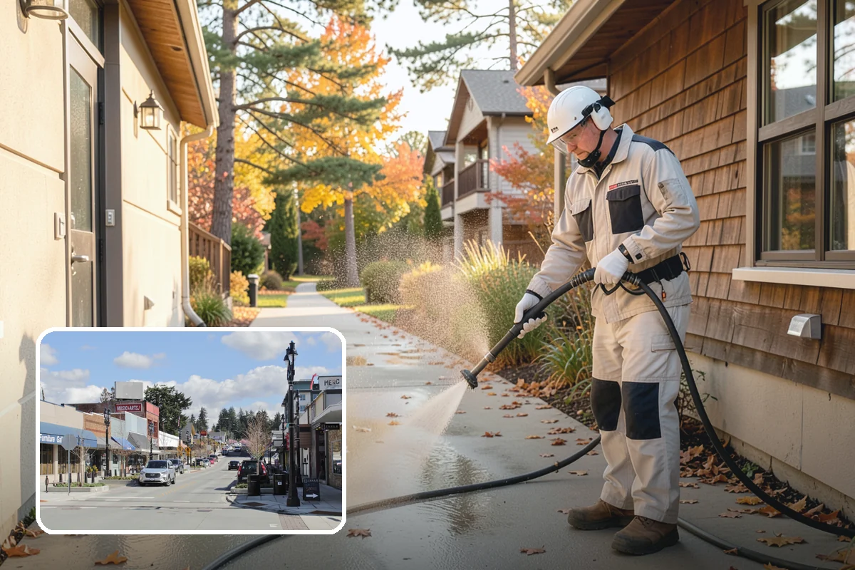 Soft Washing in Bothell, King County, WA - Cleans without the surface damage high pressure can cause