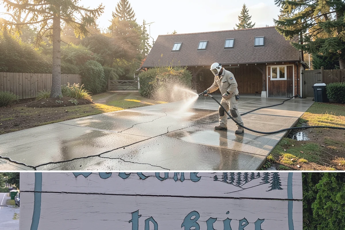 Soft Washing in Brier, Snohomish County, WA - Effective through most of the year in Washington, though the damp spring and fall growing seasons are when soft washing pays off...
