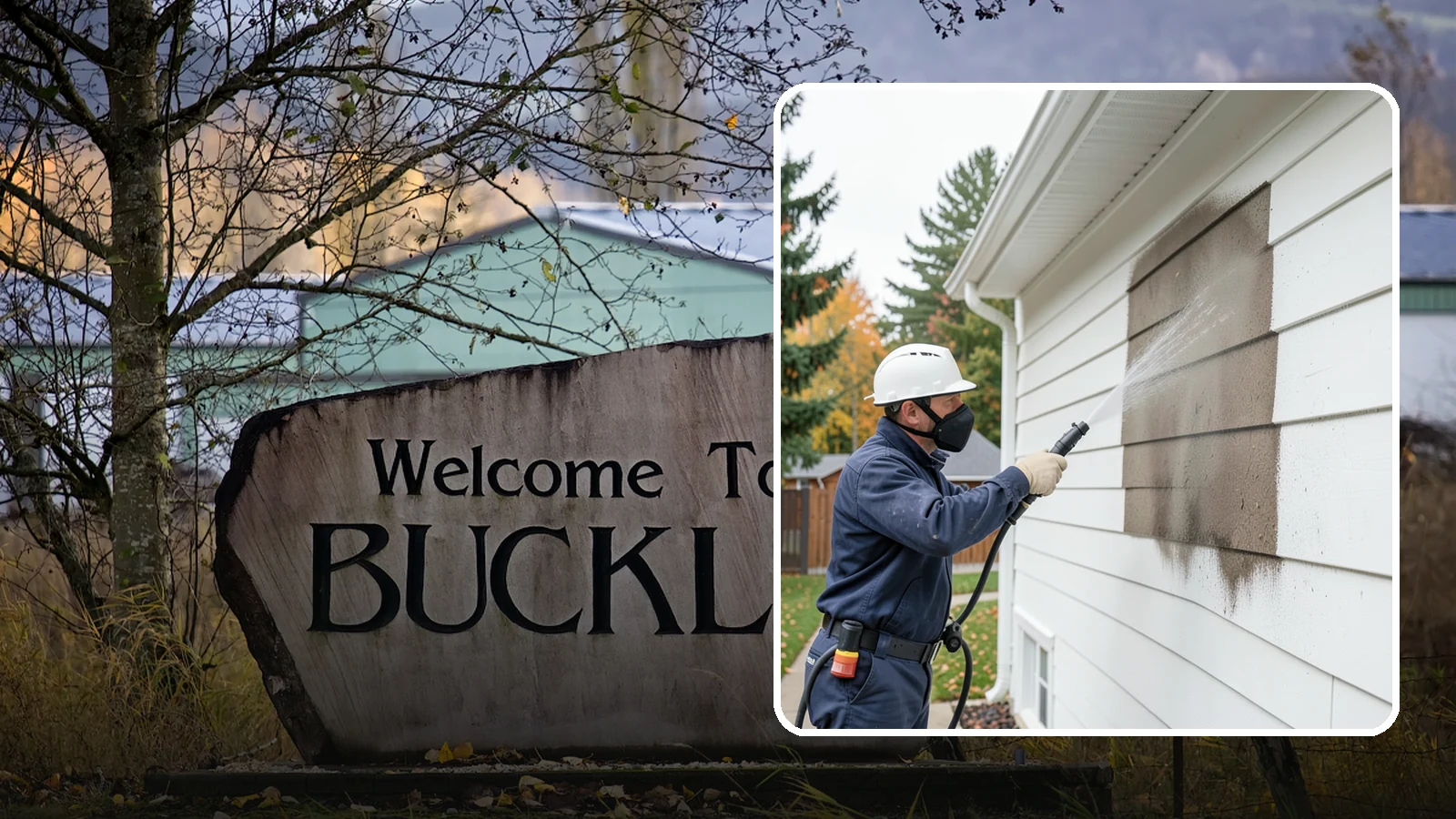 Soft Washing in Buckley, Pierce County, WA - Soft washing cleans delicate exterior surfaces with low pressure and specialized solutions rather than the force of a pressure...