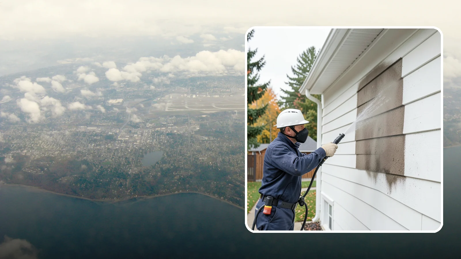 Soft Washing in Burien, King County, WA - Soft washing cleans delicate exterior surfaces with low pressure and specialized solutions rather than the force of a pressure...