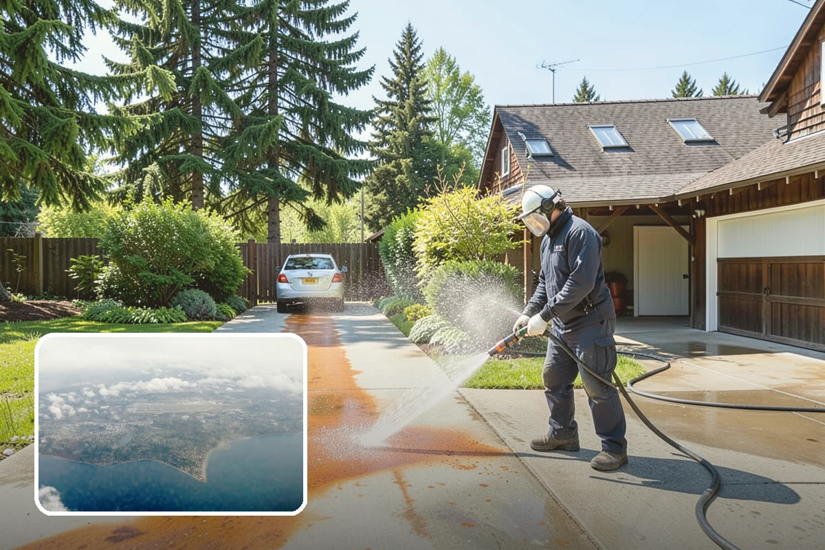 Soft Washing in Burien, King County, WA - Cleans without the surface damage high pressure can cause