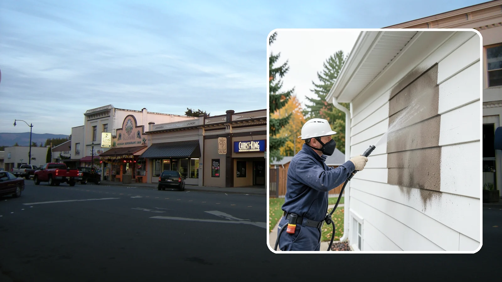 Soft Washing in Burlington, Skagit County, WA - Soft washing cleans delicate exterior surfaces with low pressure and specialized solutions rather than the force of a pressure...