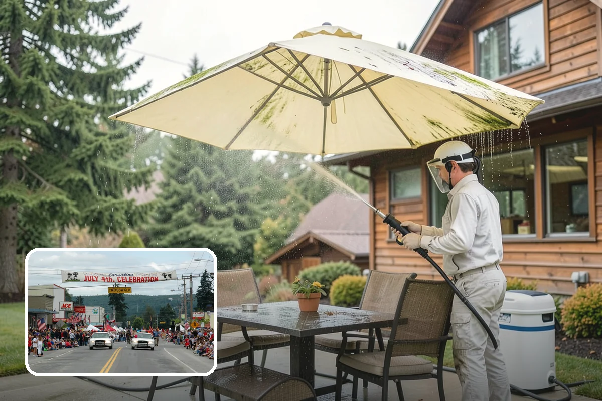 Soft Washing in Carnation, King County, WA - Cleans without the surface damage high pressure can cause