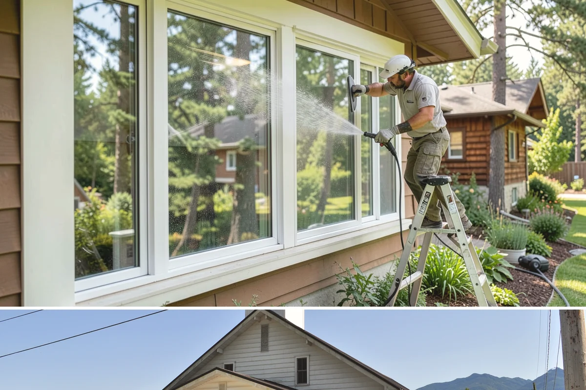 Soft Washing in Concrete, Skagit County, WA - Effective through most of the year in Washington, though the damp spring and fall growing seasons are when soft washing pays off...