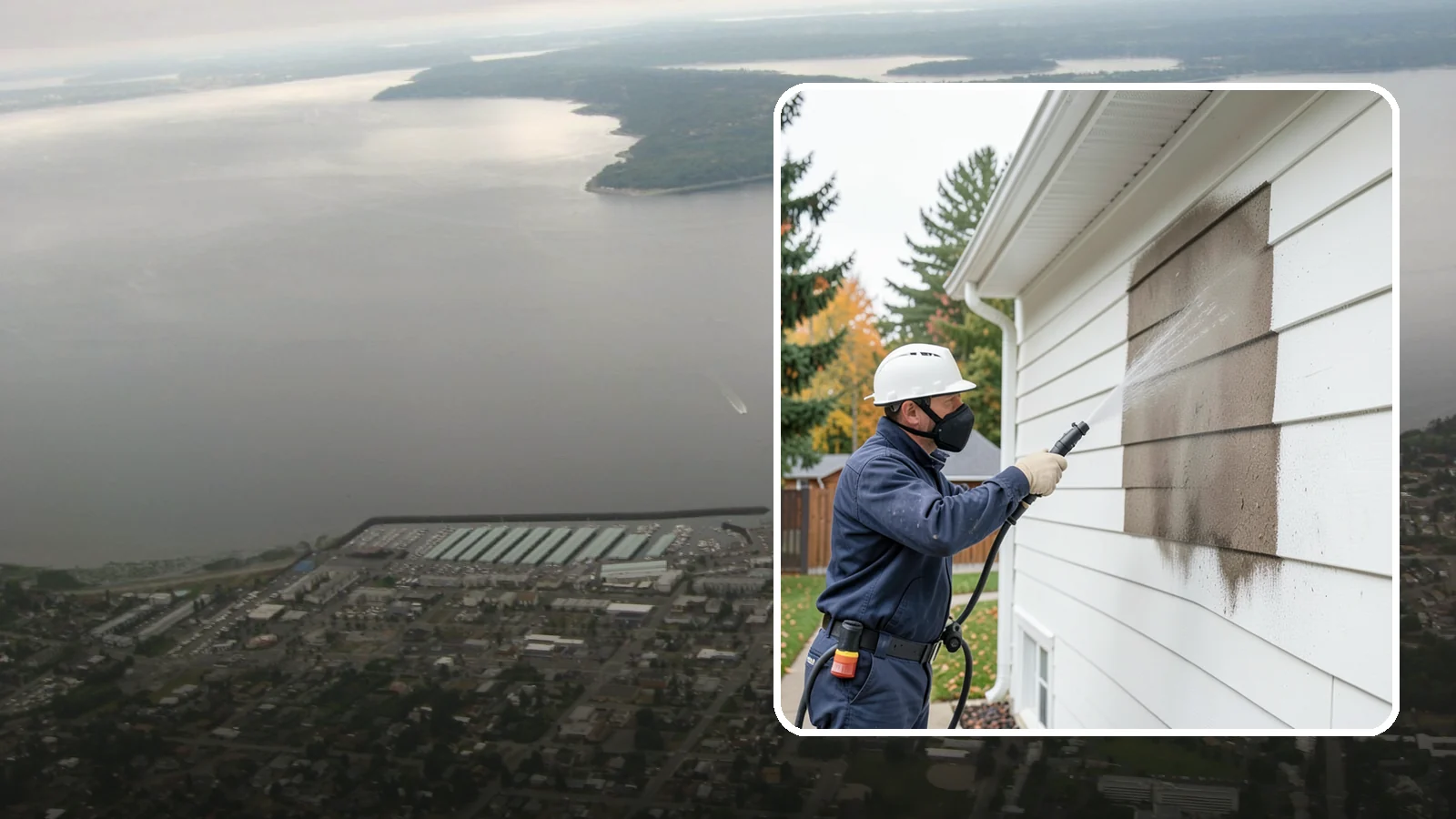 Soft Washing in Des Moines, King County, WA - Soft washing cleans delicate exterior surfaces with low pressure and specialized solutions rather than the force of a pressure...
