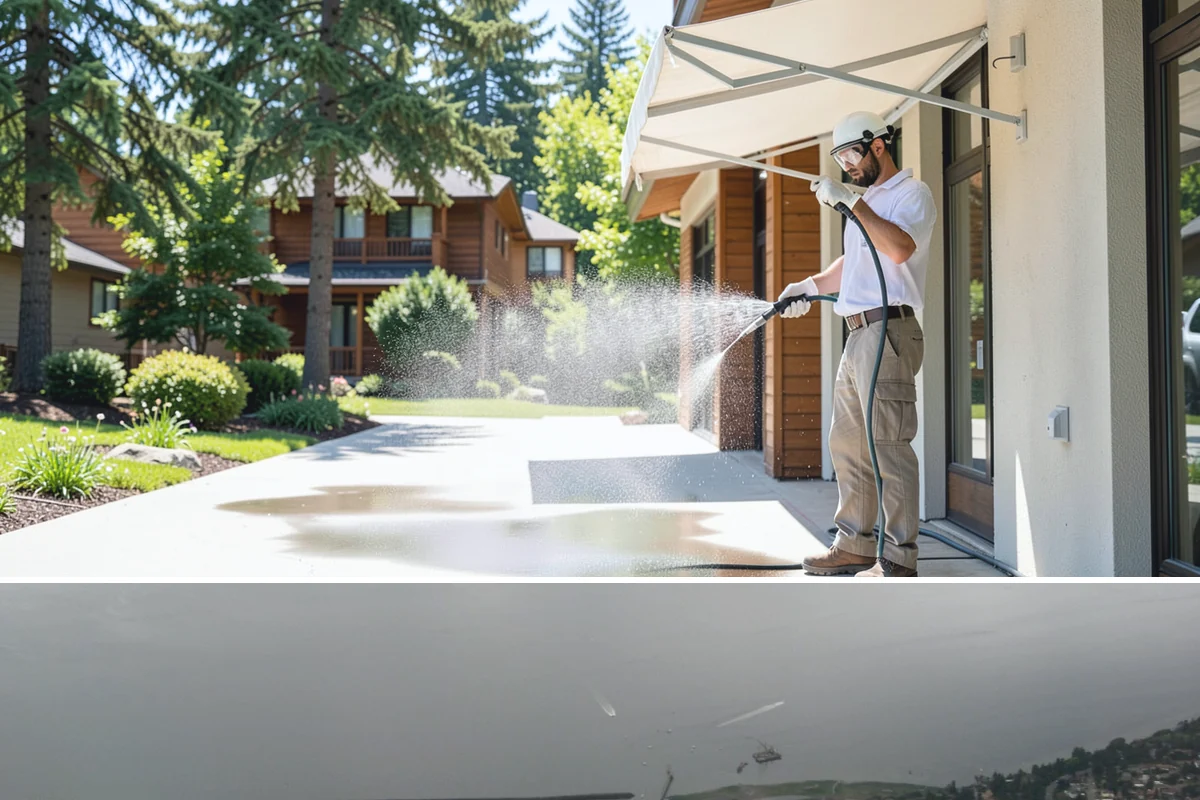 Soft Washing in Des Moines, King County, WA - Effective through most of the year in Washington, though the damp spring and fall growing seasons are when soft washing pays off...
