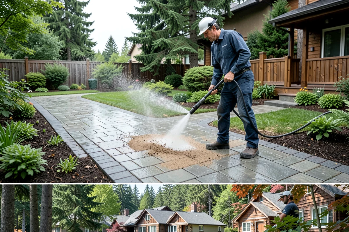 Soft Washing in Edgewood, Pierce County, WA - Effective through most of the year in Washington, though the damp spring and fall growing seasons are when soft washing pays off...