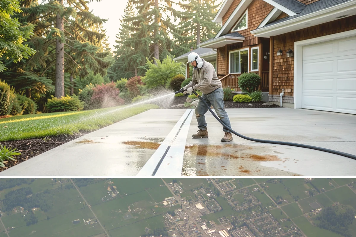 Soft Washing in Enumclaw, King County, WA - Effective through most of the year in Washington, though the damp spring and fall growing seasons are when soft washing pays off...