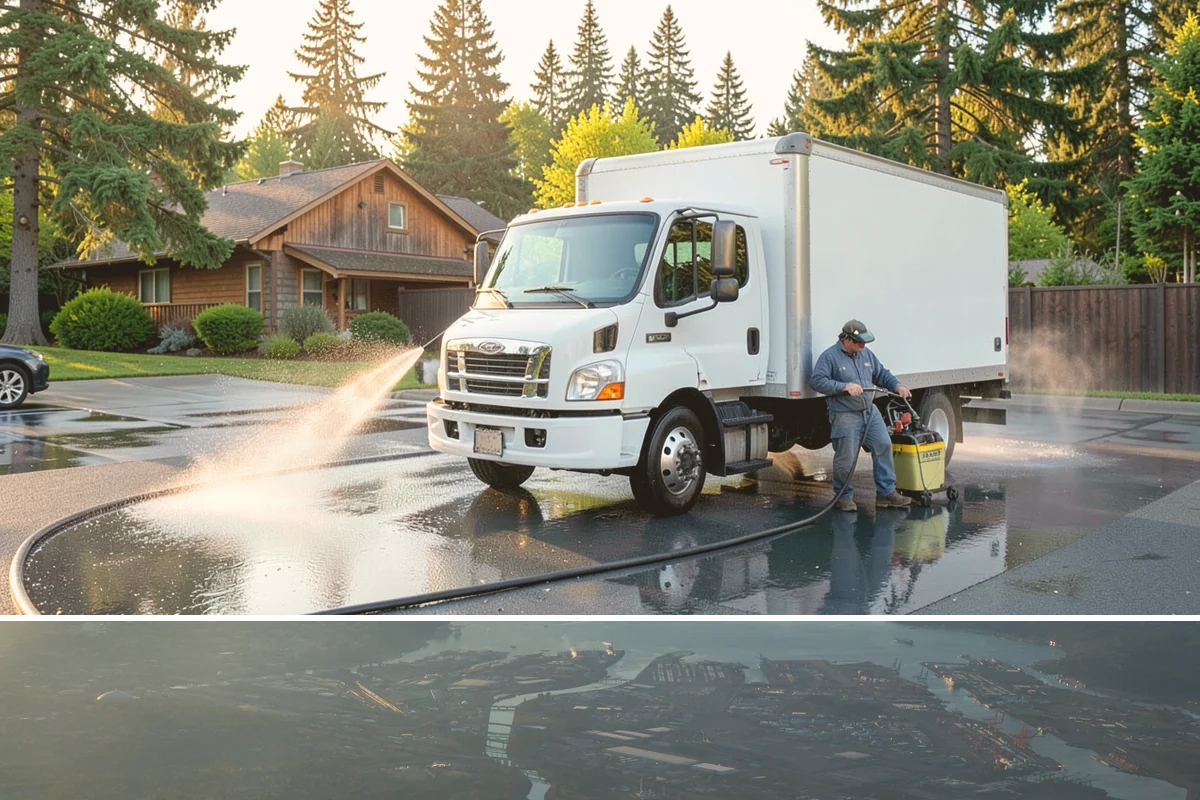 Soft Washing in Fife, Pierce County, WA - Effective through most of the year in Washington, though the damp spring and fall growing seasons are when soft washing pays off...