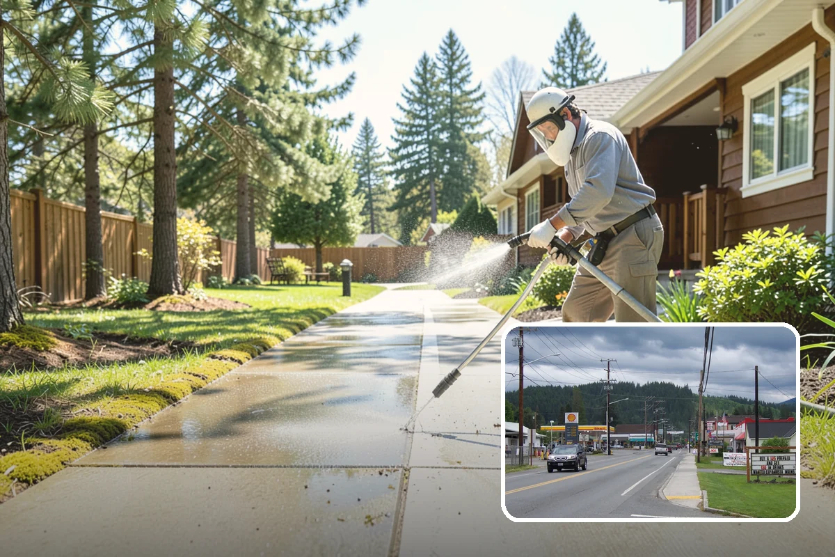 Soft Washing in Granite Falls, Snohomish County, WA - Cleans without the surface damage high pressure can cause