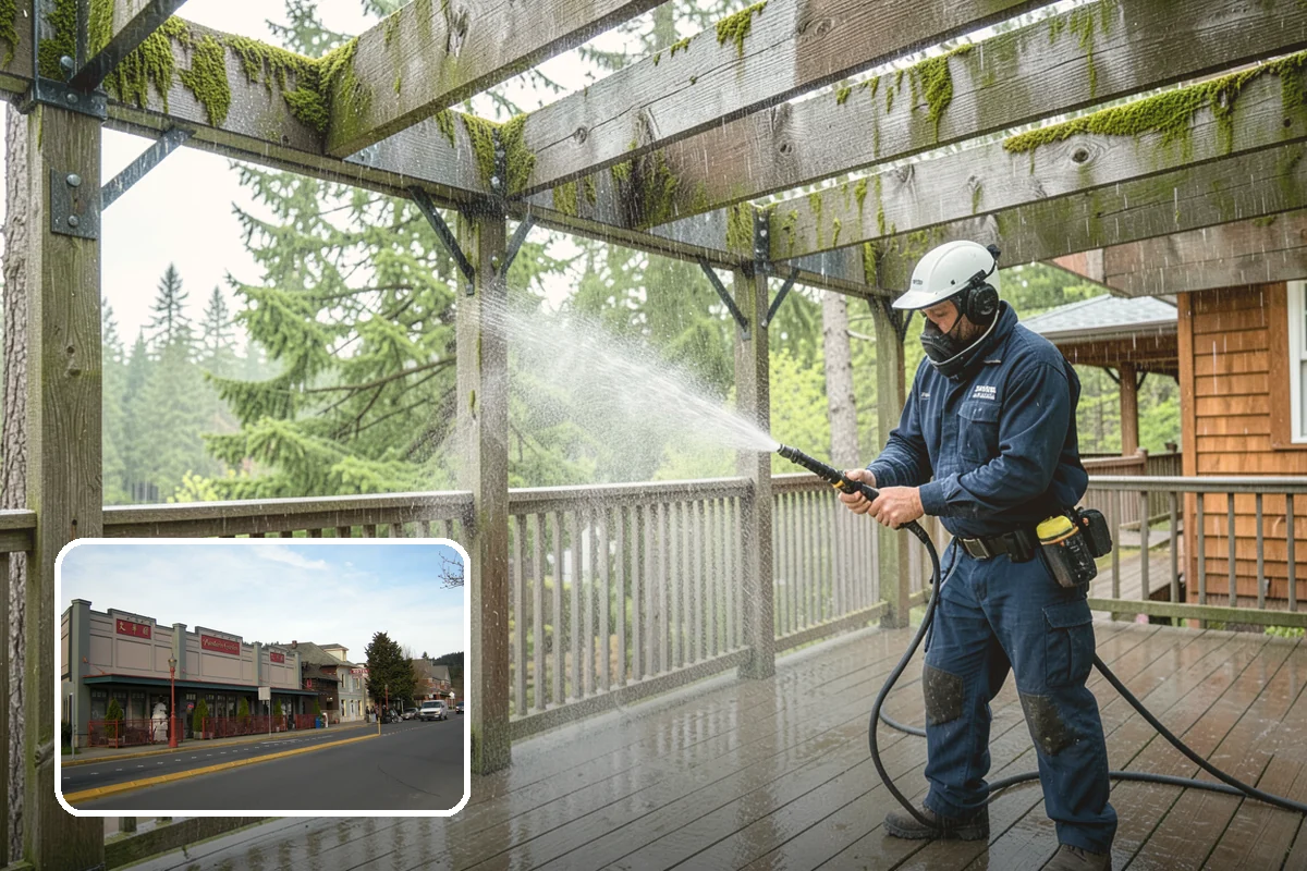 Soft Washing in Issaquah, King County, WA - Cleans without the surface damage high pressure can cause