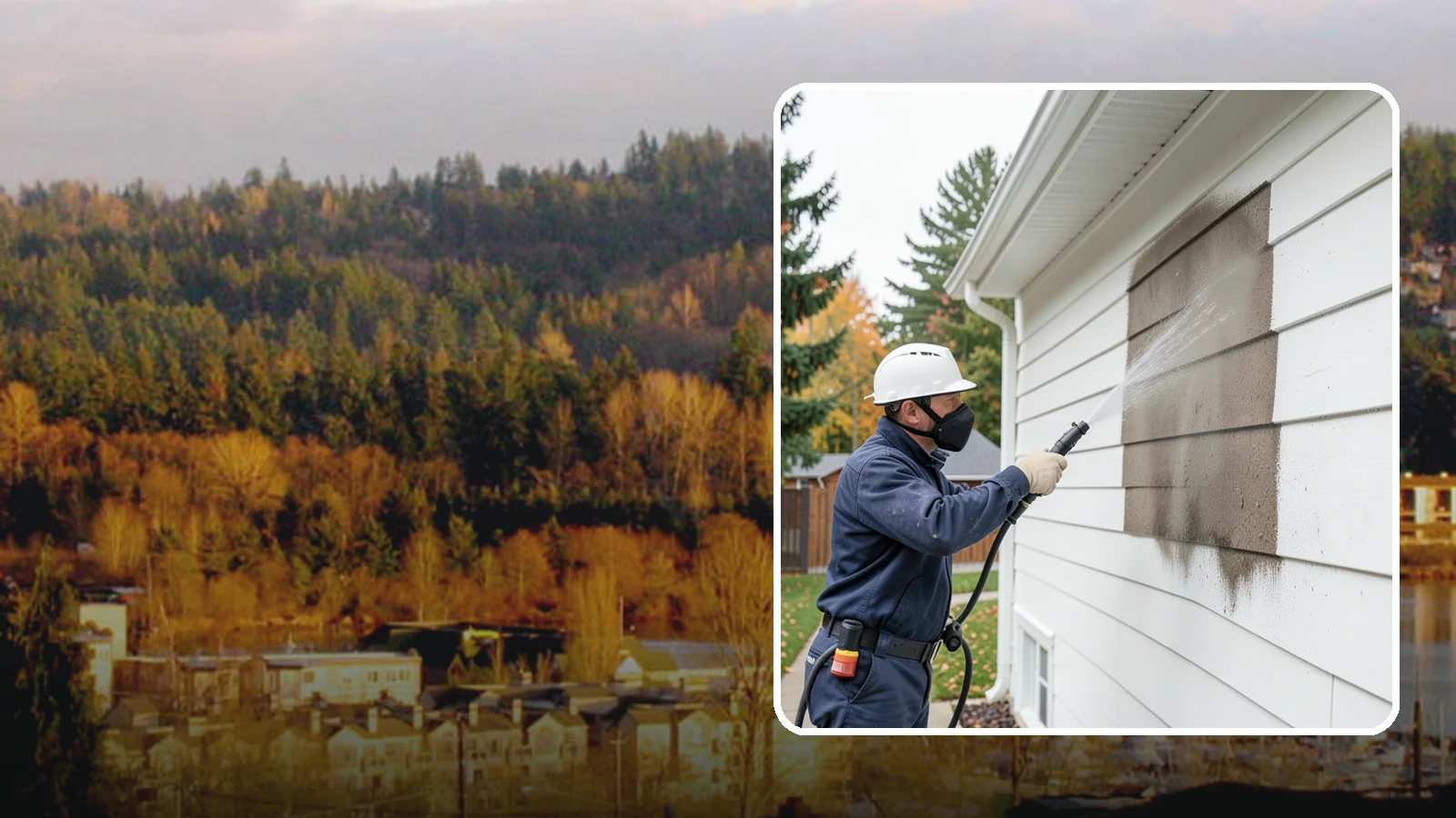 Soft Washing in Kenmore, King County, WA - Soft washing cleans delicate exterior surfaces with low pressure and specialized solutions rather than the force of a pressure...