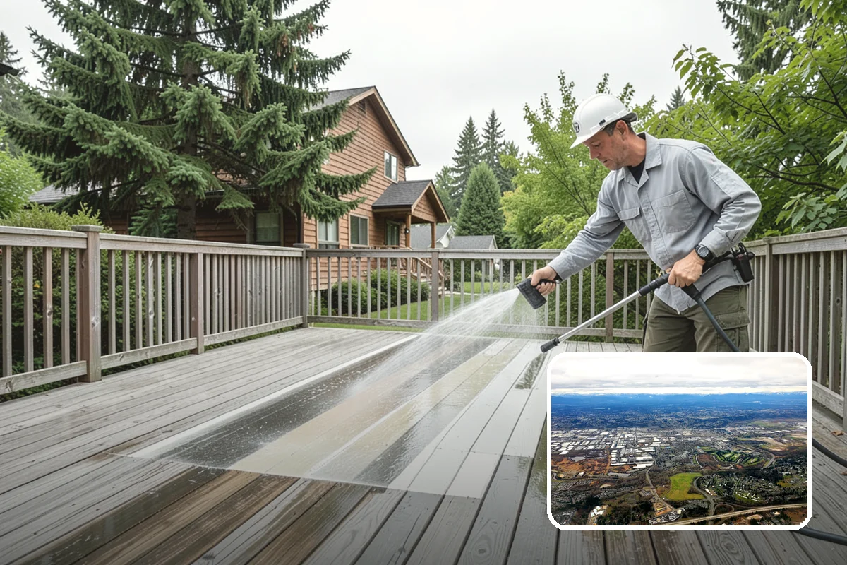 Soft Washing in Kent, King County, WA - Cleans without the surface damage high pressure can cause