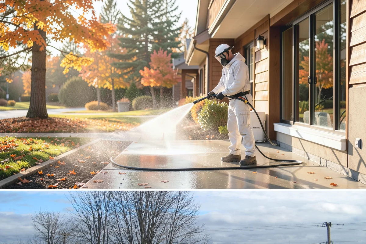 Soft Washing in Langley, Island County, WA - Effective through most of the year in Washington, though the damp spring and fall growing seasons are when soft washing pays off...