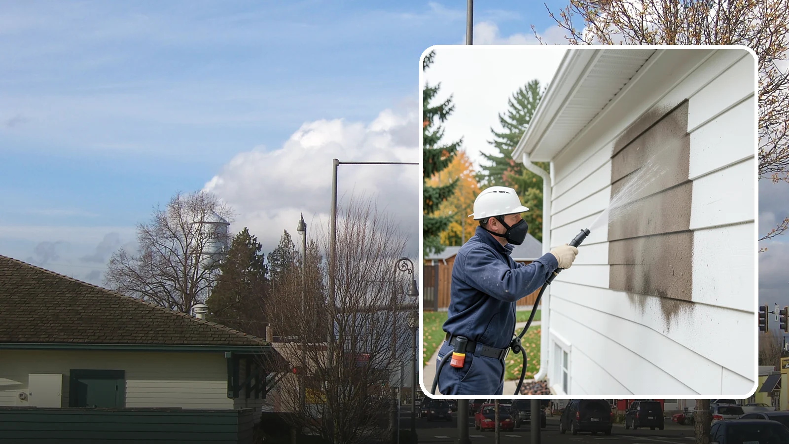 Soft Washing in Marysville, Snohomish County, WA - Soft washing cleans delicate exterior surfaces with low pressure and specialized solutions rather than the force of a pressure...