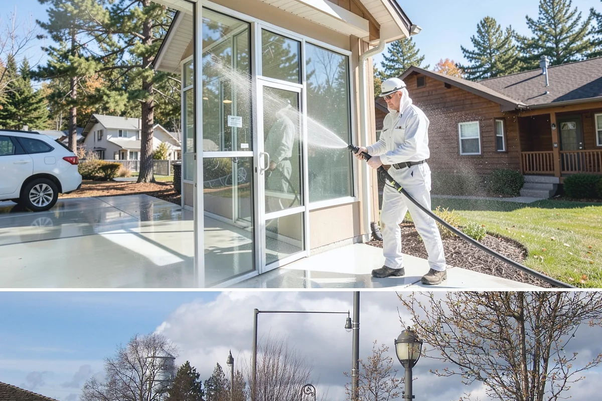 Soft Washing in Marysville, Snohomish County, WA - Effective through most of the year in Washington, though the damp spring and fall growing seasons are when soft washing pays off...