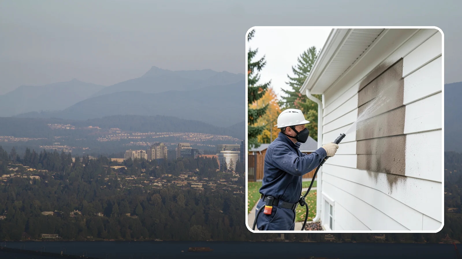 Soft Washing in Medina, King County, WA - Soft washing cleans delicate exterior surfaces with low pressure and specialized solutions rather than the force of a pressure...