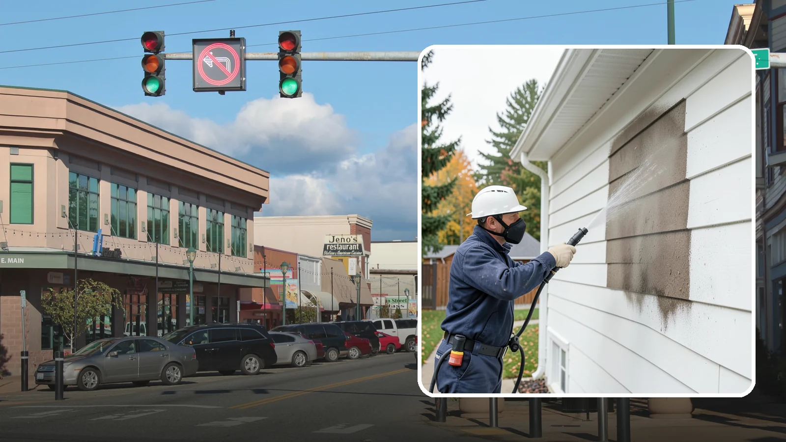 Soft Washing in Monroe, Snohomish County, WA - Soft washing cleans delicate exterior surfaces with low pressure and specialized solutions rather than the force of a pressure...