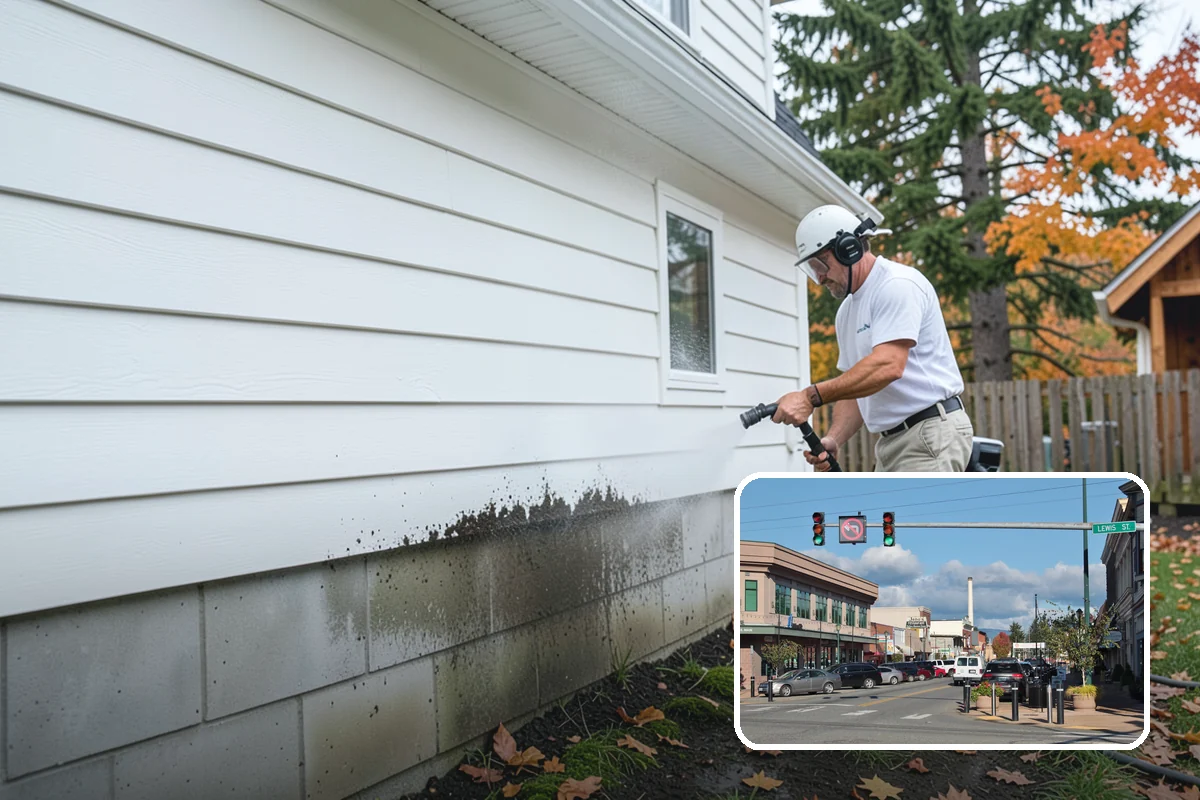 Soft Washing in Monroe, Snohomish County, WA - Cleans without the surface damage high pressure can cause