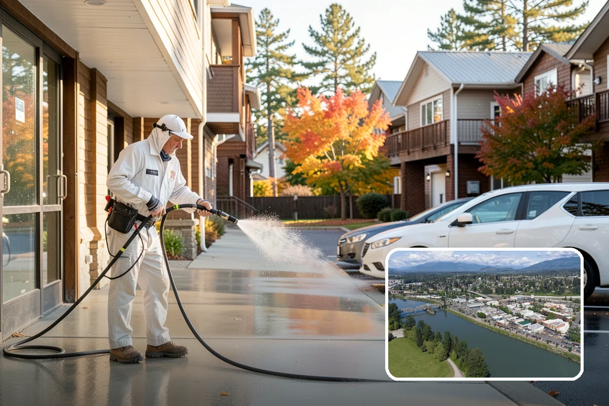 Soft Washing in Mount Vernon, Skagit County, WA - Cleans without the surface damage high pressure can cause