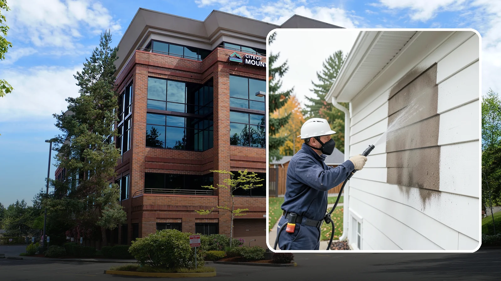 Soft Washing in Mountlake Terrace, Snohomish County, WA - Soft washing cleans delicate exterior surfaces with low pressure and specialized solutions rather than the force of a pressure...