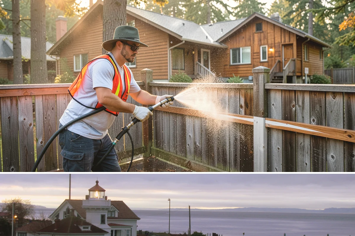 Soft Washing in Mukilteo, Snohomish County, WA - Effective through most of the year in Washington, though the damp spring and fall growing seasons are when soft washing pays off...