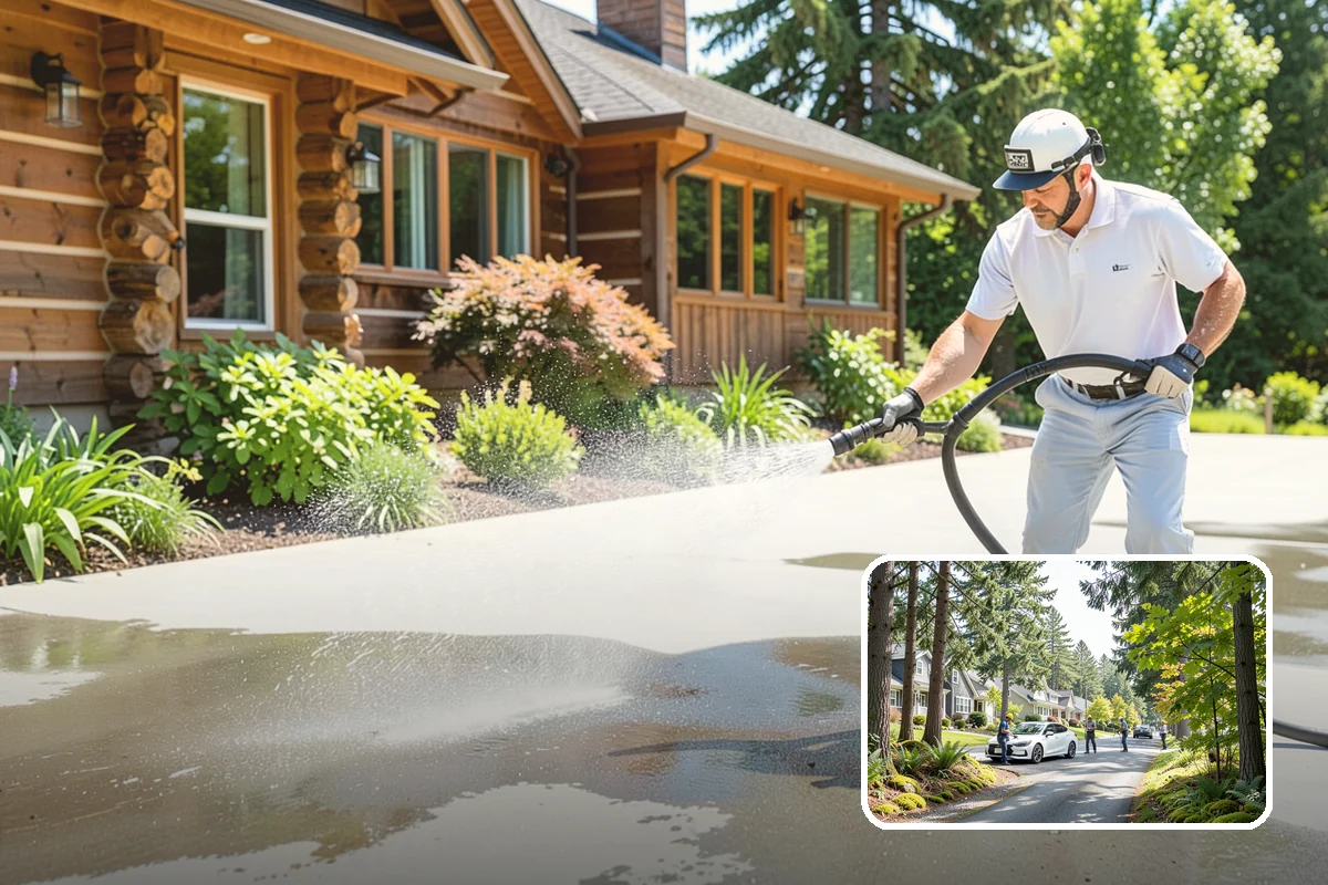 Soft Washing in Normandy Park, King County, WA - Cleans without the surface damage high pressure can cause