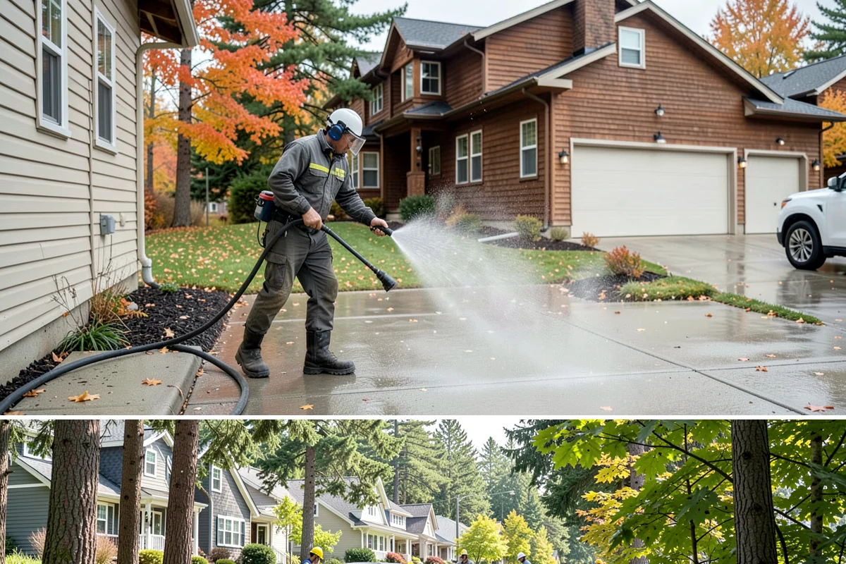 Soft Washing in Normandy Park, King County, WA - Effective through most of the year in Washington, though the damp spring and fall growing seasons are when soft washing pays off...