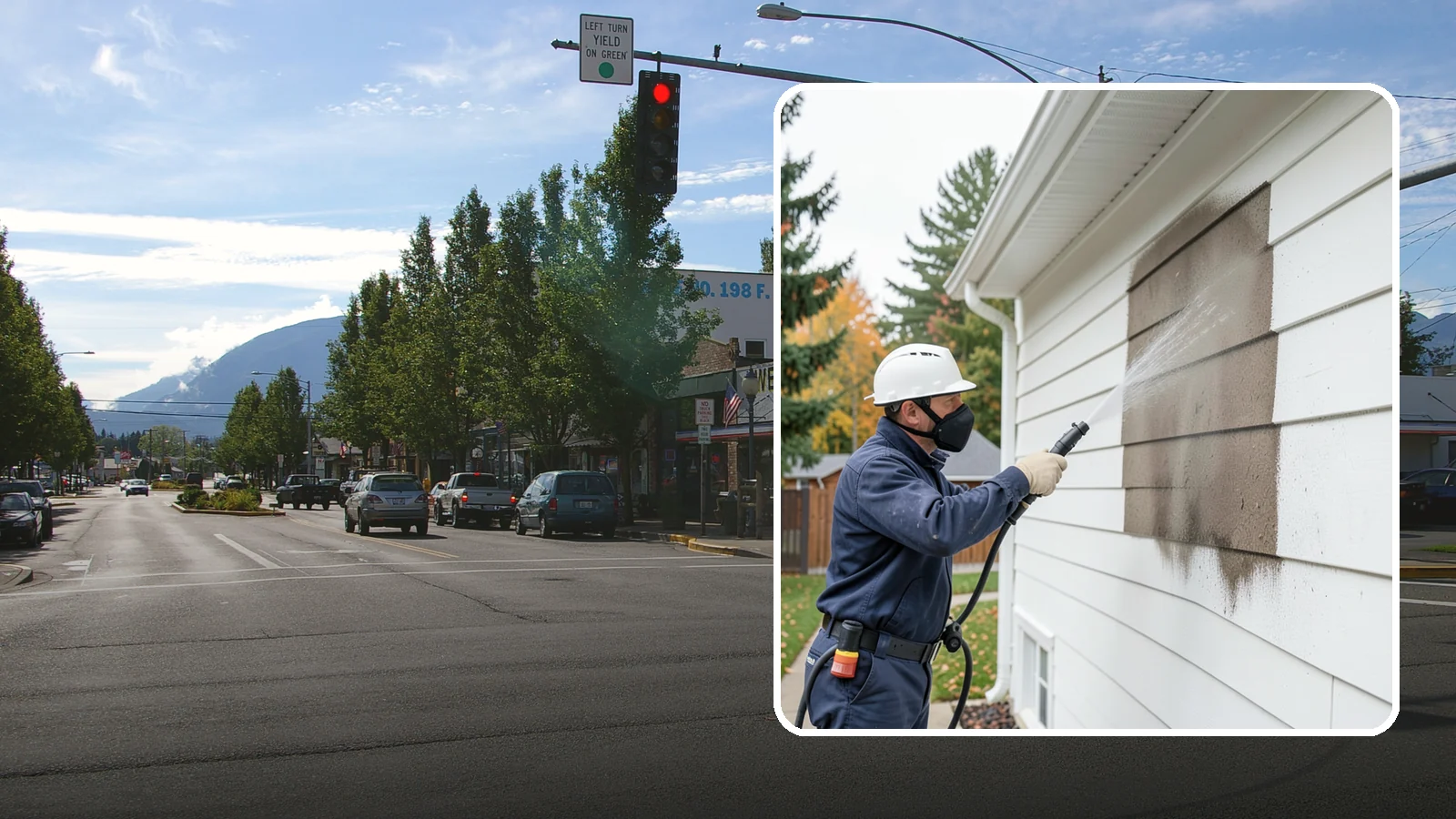 Soft Washing in North Bend, King County, WA - Soft washing cleans delicate exterior surfaces with low pressure and specialized solutions rather than the force of a pressure...