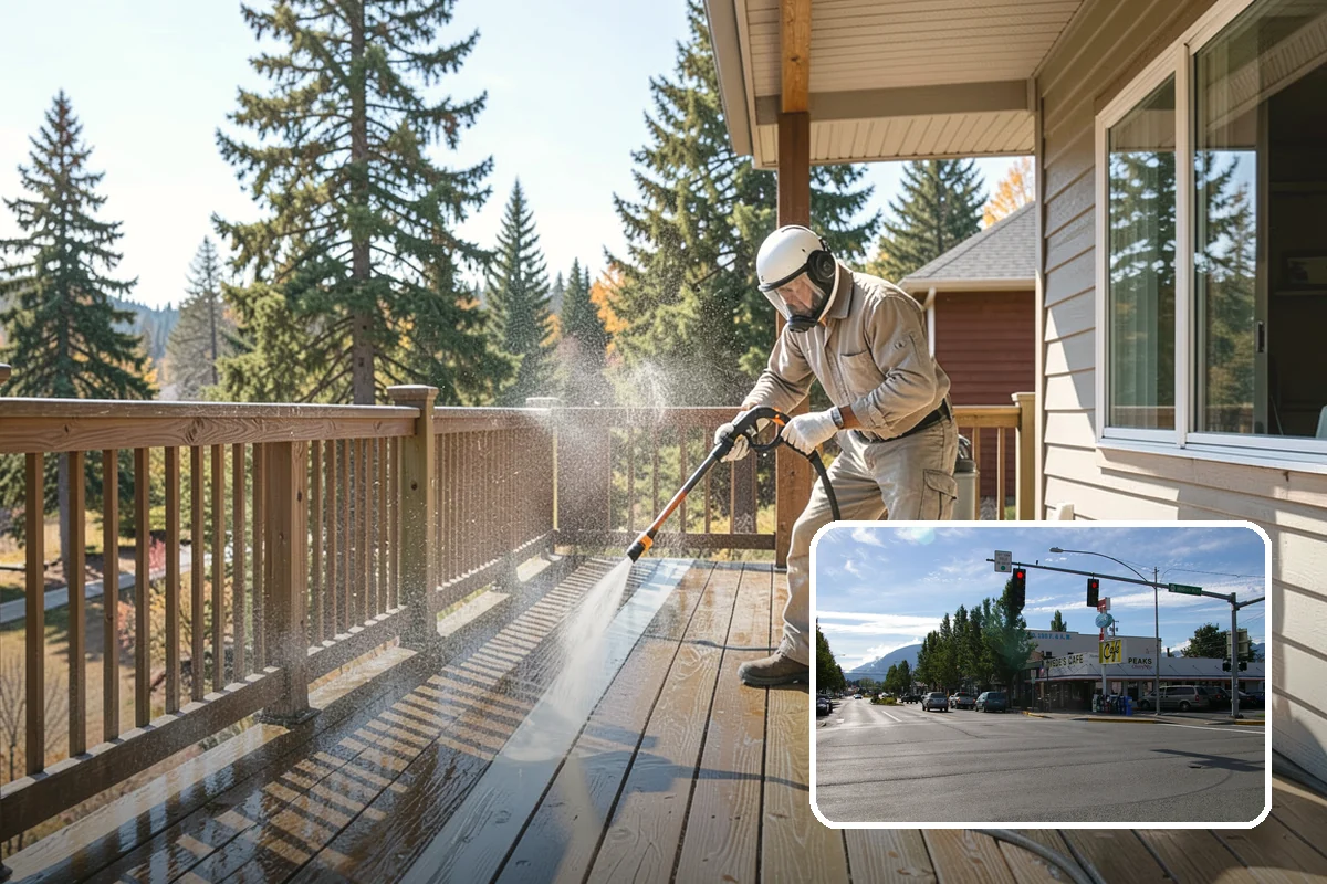 Soft Washing in North Bend, King County, WA - Cleans without the surface damage high pressure can cause