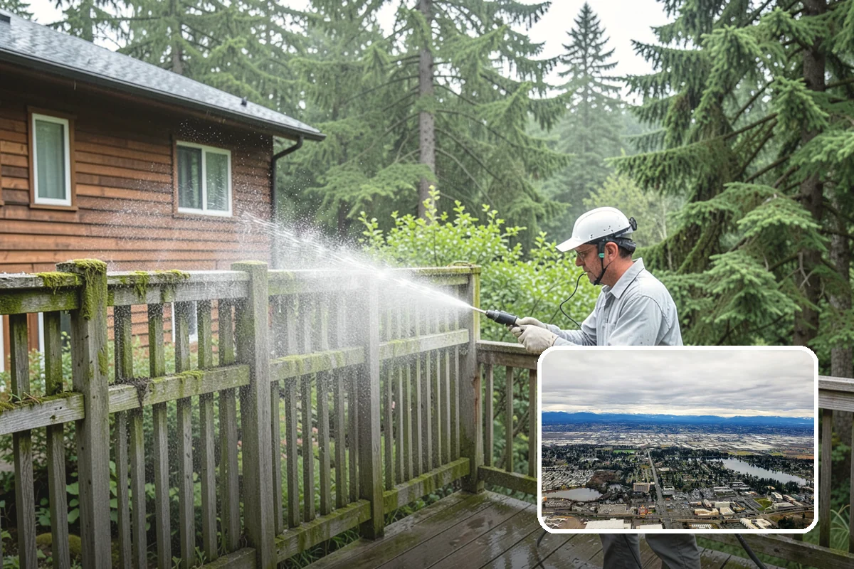 Soft Washing in SeaTac, King County, WA - Cleans without the surface damage high pressure can cause