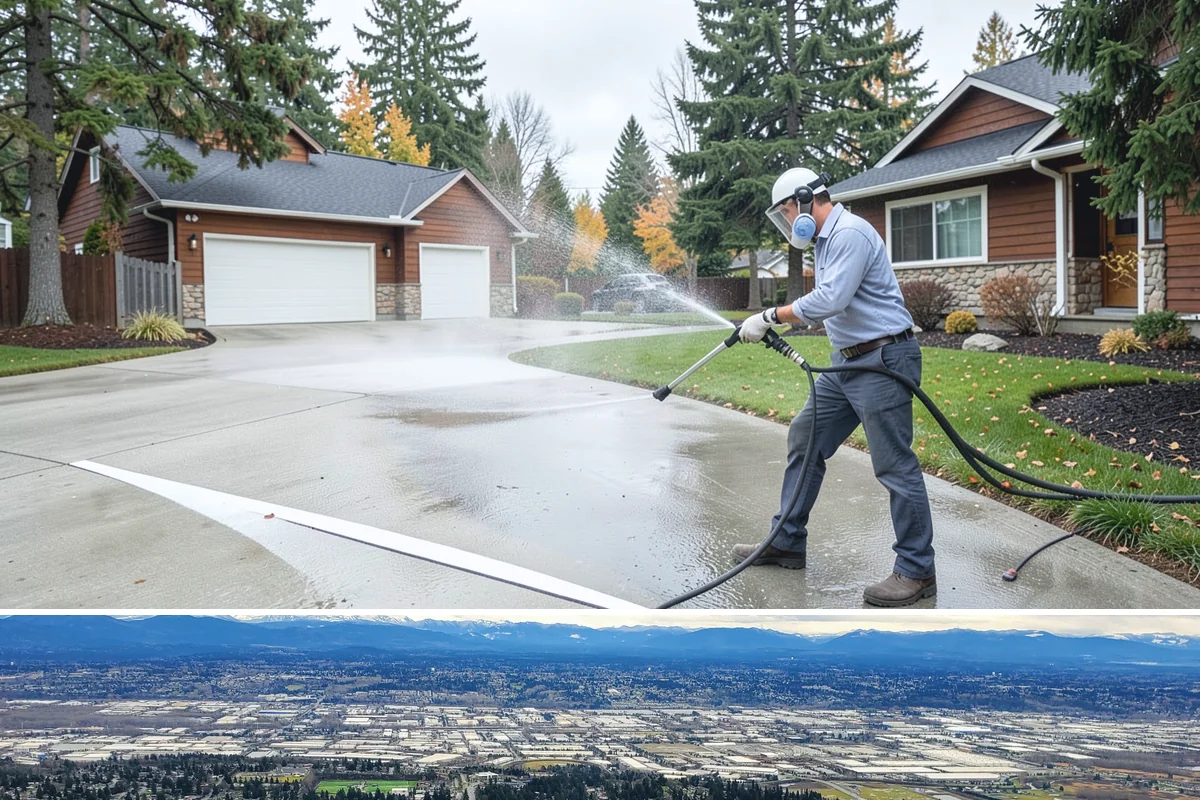 Soft Washing in SeaTac, King County, WA - Effective through most of the year in Washington, though the damp spring and fall growing seasons are when soft washing pays off...