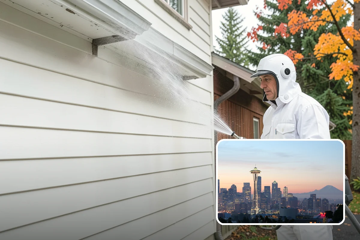 Soft Washing in Seattle, King County, WA - Cleans without the surface damage high pressure can cause