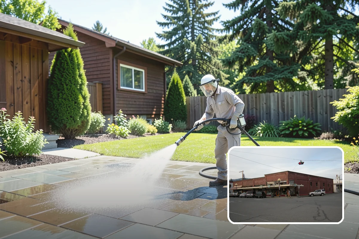Soft Washing in Sedro-Woolley, Skagit County, WA - Cleans without the surface damage high pressure can cause
