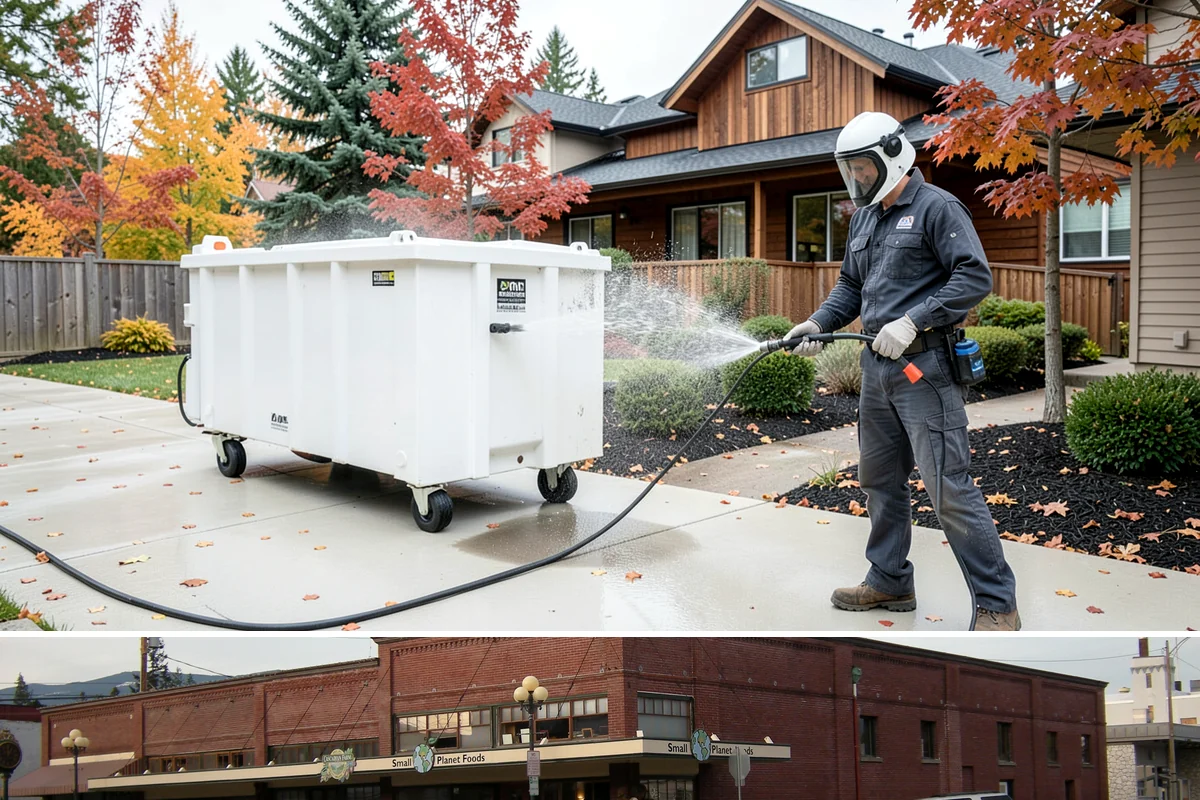 Soft Washing in Sedro-Woolley, Skagit County, WA - Effective through most of the year in Washington, though the damp spring and fall growing seasons are when soft washing pays off...