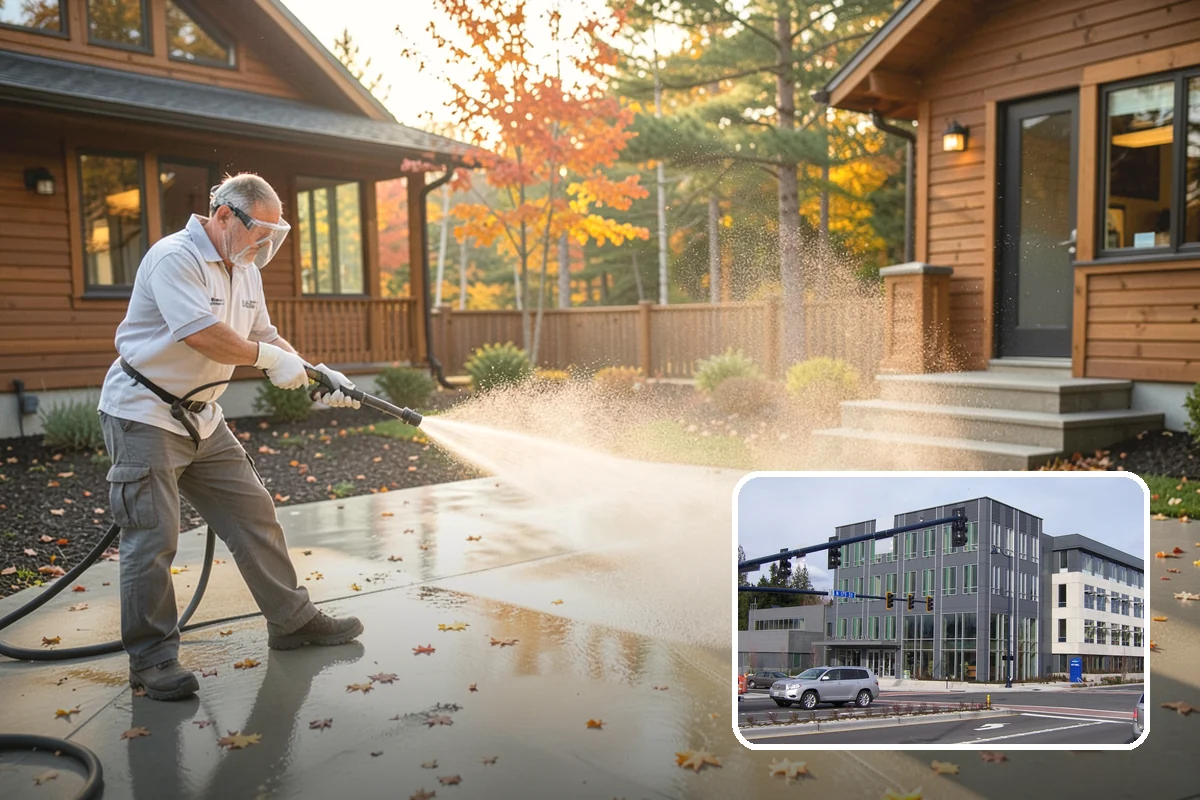 Soft Washing in Shoreline, King County, WA - Cleans without the surface damage high pressure can cause