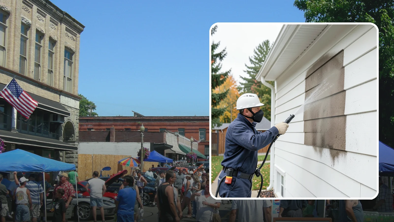 Soft Washing in Snohomish, Snohomish County, WA - Soft washing cleans delicate exterior surfaces with low pressure and specialized solutions rather than the force of a pressure...